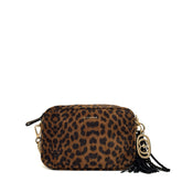 Borsa a spalla LA CARRIE ANIMALIER GIUDI 152P-CC-185-SUE - Suede Leopard